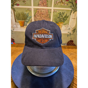 PAPA DAVIDSON Strap-back Hat by YUPOONG The Classics #734g